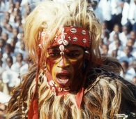 Zimba dance mask